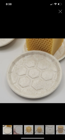 Nordic Hygge Style Candle Plate